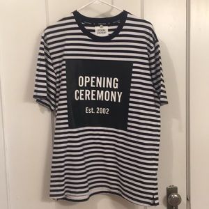 🍌 Opening Ceremony Stripe Tee | Medium